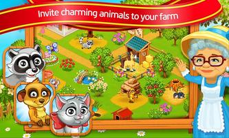 Farm Town: lovely pet on farm скриншот 1