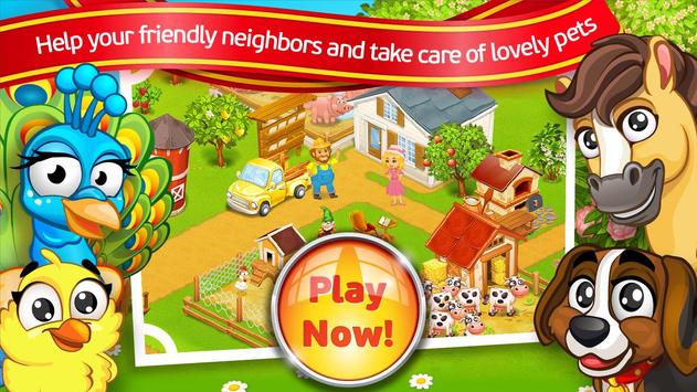 New Farm Town™:Day on Hay Farm 1.1.6 APK + Mod (Unlimited money / Infinite / Mega mod) for Android