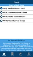 Army Survival Study Guide Affiche