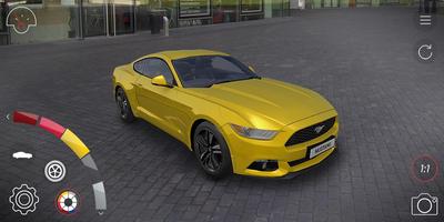 Poster Virtual Mustang