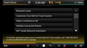 MyFord Touch Guide capture d'écran 3