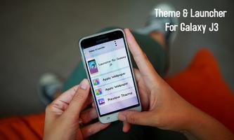 Launcher and Theme - Galaxy J3 تصوير الشاشة 1