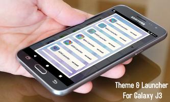 Launcher and Theme - Galaxy J3 تصوير الشاشة 2