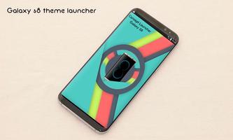 Theme & Launcher For Galaxy S8 الملصق
