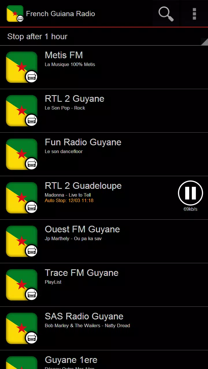 French Guiana Radio APK pour Android Télécharger