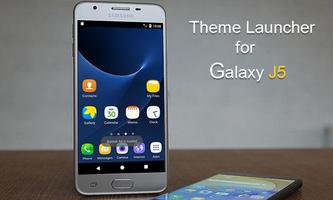 Theme & Launcher For Galaxy J5 الملصق