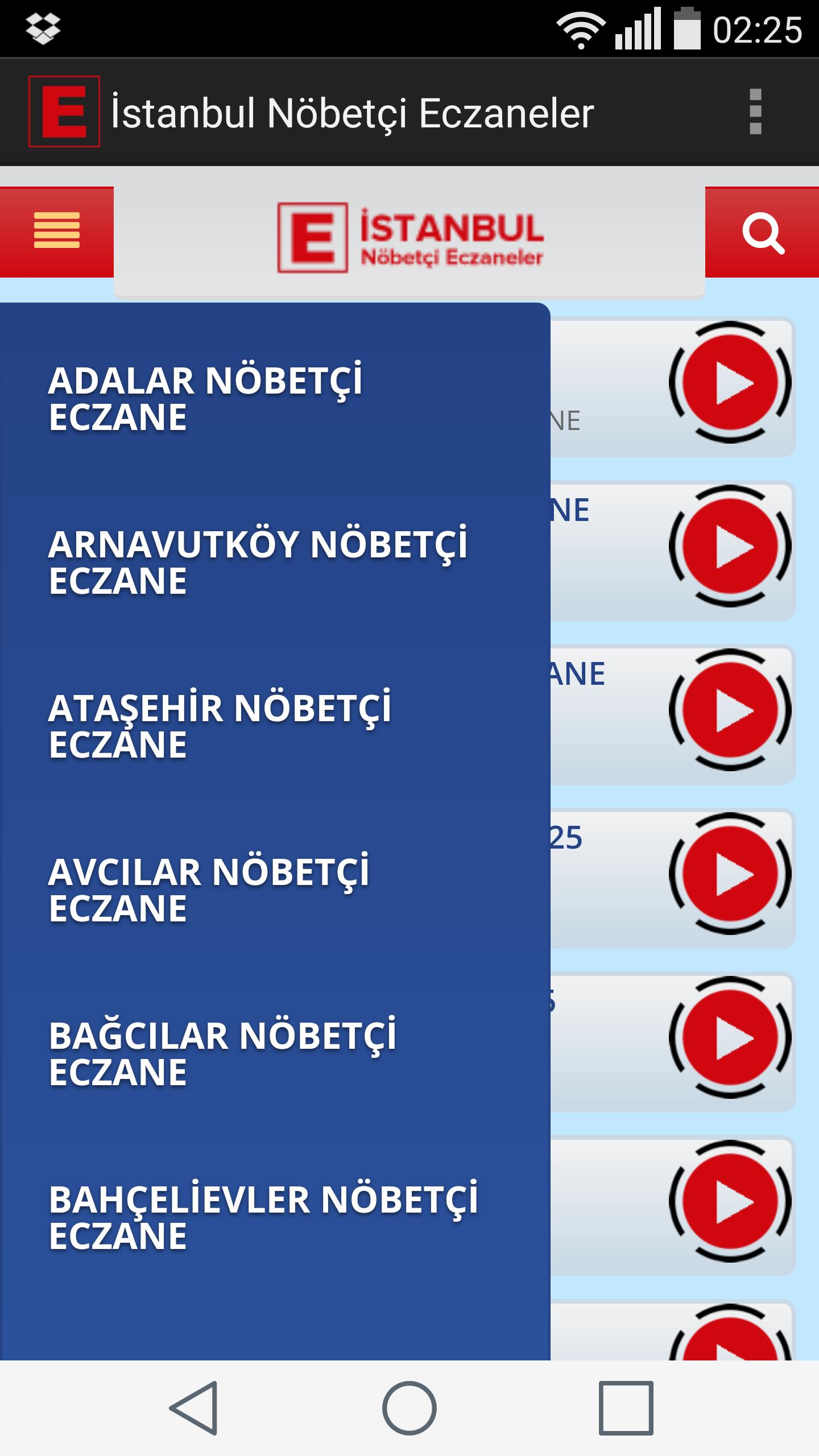 istanbul nobetci eczaneler for android apk download