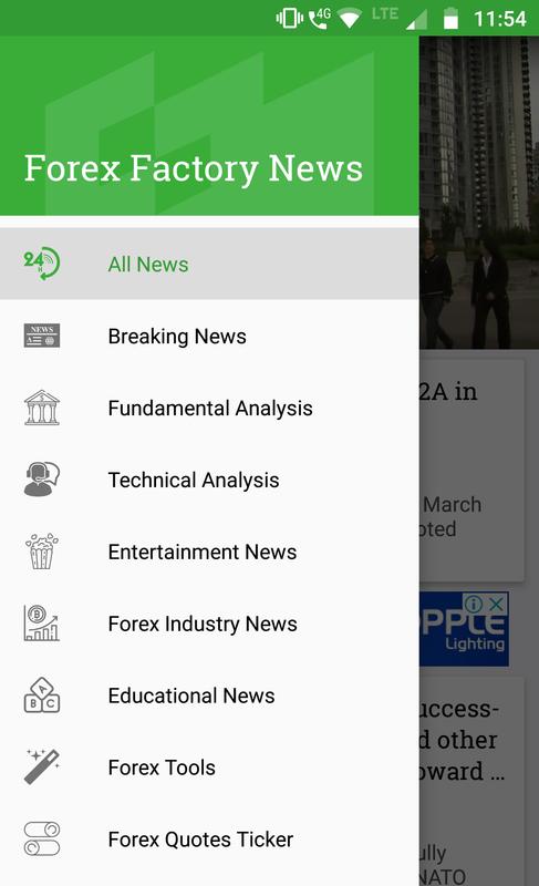 Forex factory news app