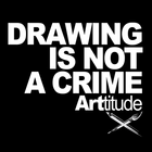 Drawing Is Not A Crime Zeichen