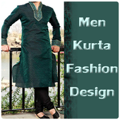 Mens Kurta Fashion Design icon