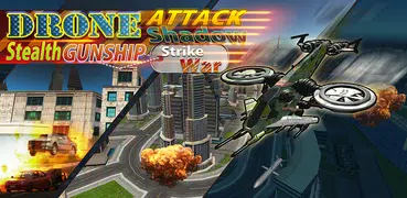 Drone Attack Shadow: Stealth Gunship Strike War