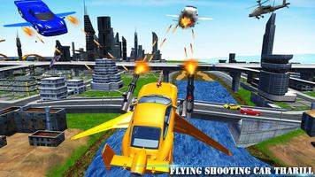 Flying Car Shooting Adventure: Fighting War Sim screenshot 1