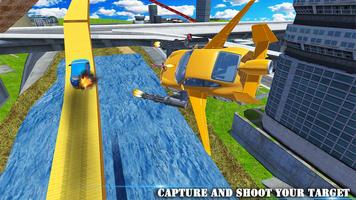 Flying Car Shooting Adventure: Fighting War Sim screenshot 2