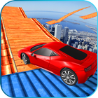 Car Stunts Racing: Impossible Route Rooftop Rider icône
