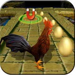 Rooster Runner Temple Angry Animal Escape