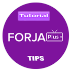 new forja plus live tv tutorial icône