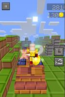 Craft One Block Man Run screenshot 1