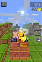 Craft One Block Man Run captura de pantalla 1