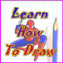Spider drawing step by step APK