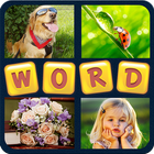 Guess the word: 4 pics 1 word آئیکن