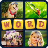 Guess the word: 4 pics 1 word आइकन