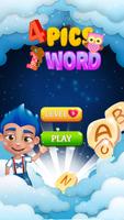 Guess the word: 4 pics 1 word постер