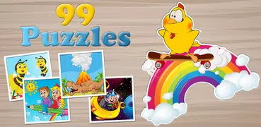 99 Puzzles: Tiere, Dinosaurier