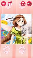 3 Schermata Princess Girls Puzzles - Kids