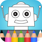 آیکون‌ Robots Coloring Pages