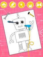 Robots Coloring Pages 스크린샷 2