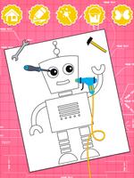 Robots Coloring Pages capture d'écran 2