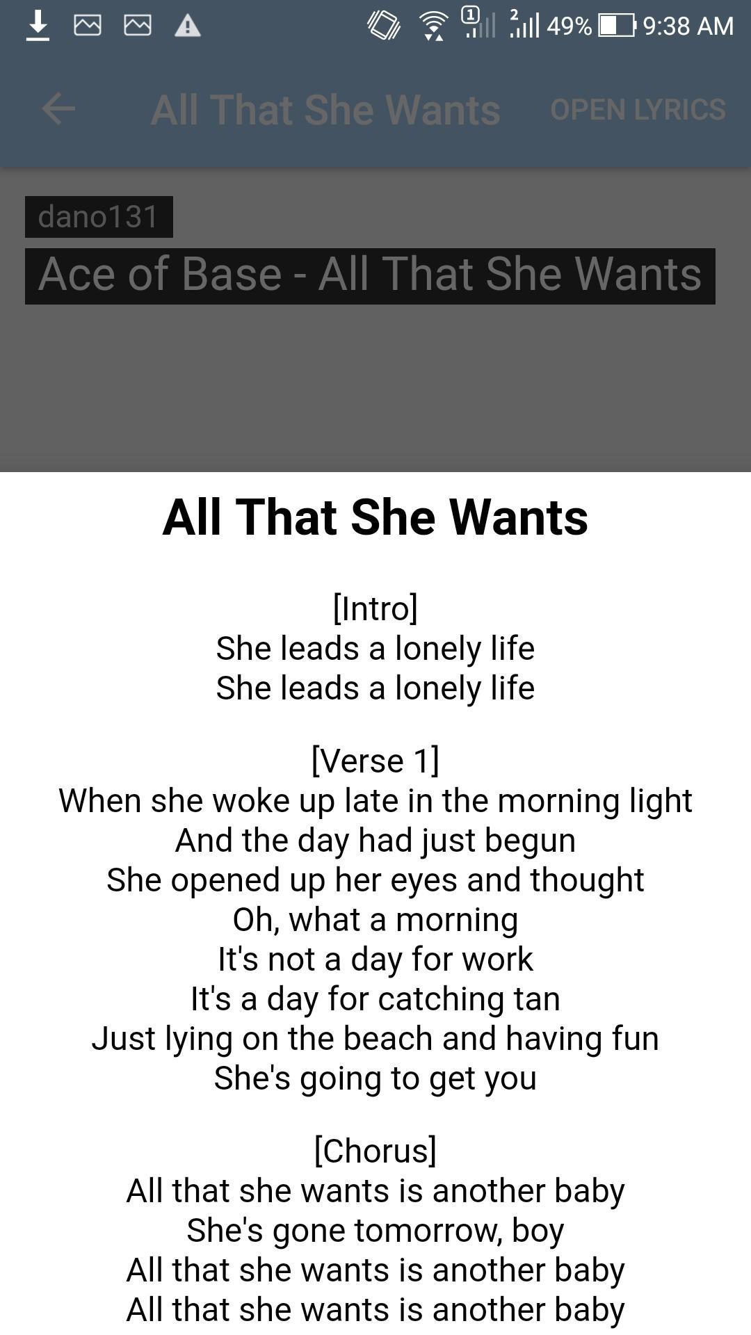 Ace Of Base Top Songs Lyrics For Android Apk Download