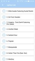 Eric Saade: Top Songs & Lyrics 截圖 1