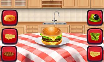 Burger making game for kids ภาพหน้าจอ 3