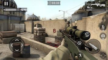 Counter Sniper Hero : Target Terror Gun Fire Game ảnh chụp màn hình 1