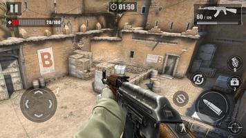 Counter Sniper Hero : Target Terror Gun Fire Game ภาพหน้าจอ 2