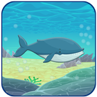 Blue Whale Puzzle Game icône