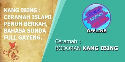 Ceramah Kang Ibing poster