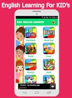 English Learning App For Kids Plakat