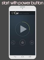 Car radio remote पोस्टर