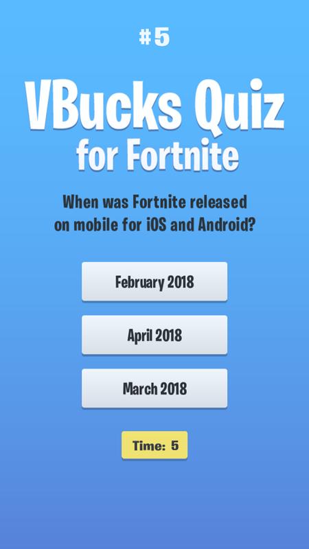 VBucks Quiz for Android - APK Download - 450 x 800 jpeg 25kB