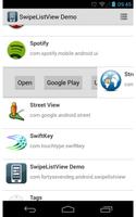 SwipeListView Demo Plakat