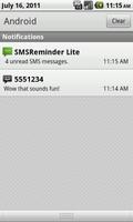 SMS Reminder Lite ảnh chụp màn hình 2