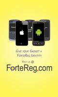 ForteReg Mobile App plakat