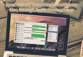 SMS Sync for iMessages Poster