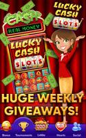 Lucky CASH Slots - Win Real Money & Prizes постер