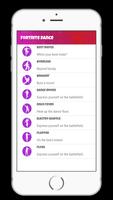 fortnite dances emotes (dances fortnite) ภาพหน้าจอ 1