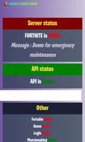 Fortnite Server Status Plakat