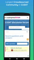 CUSAT Forums Affiche