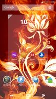 For Xperia Theme Rosefire screenshot 3